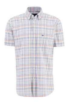 Fynch Hatton Combi Check Tangerine